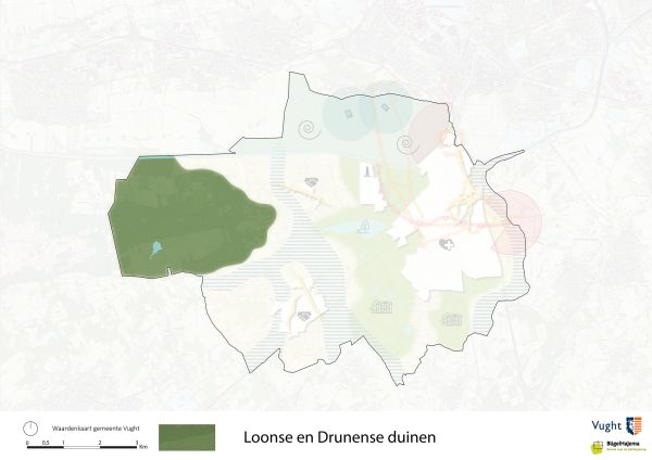 Waardenkaart Loonse en Drunense duinen